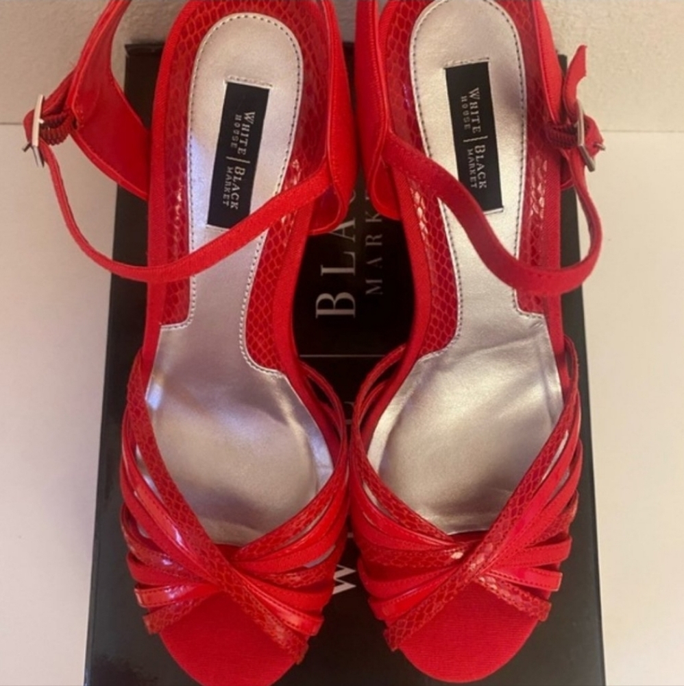 White black brand wedges